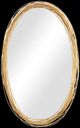 Uttermost® Gillian Gold Oval Mirror-0