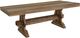 International Furniture Direct Marquez 6-Piece Brown Dining Table Set-1