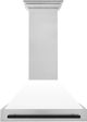 ZLINE Autograph Edition 36" White Matte Wall Mounted Range Hood-1