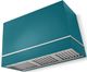 AGA Loge 48" Salcombe Blue Wall Mounted Range Hood with Polished Brass Trim-0