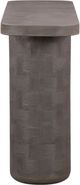 TOV Furniture Suraya Dark Umber 55" Concrete Indoor/Outdoor Console Table-4