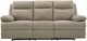 Signature Design by Ashley® Tarrant Mocha Manual Reclining Sofa with Drop Down Table-1