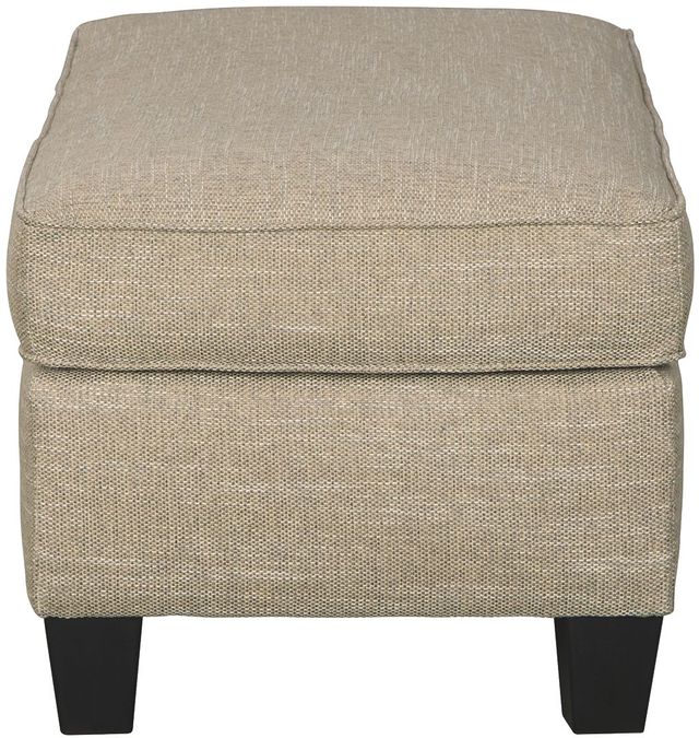 Signature Design by Ashley® Almanza Wheat Ottoman-1