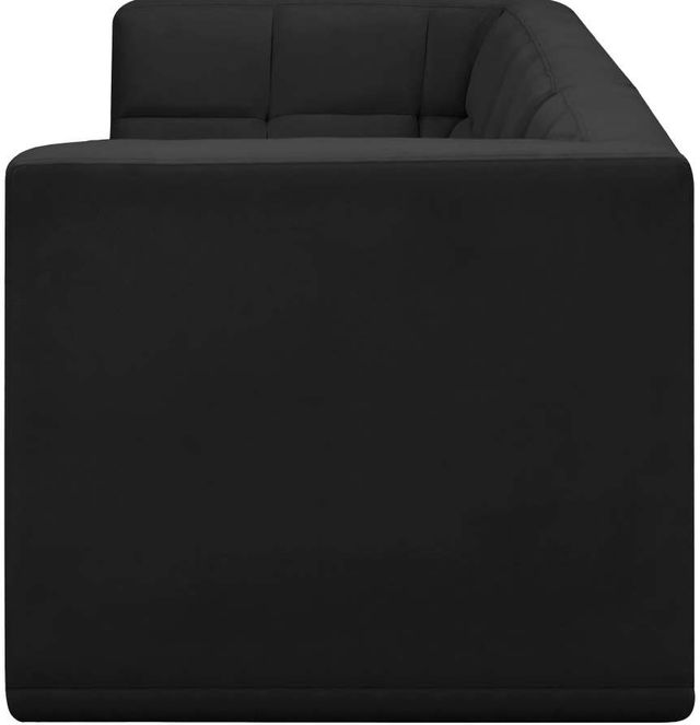 Meridian Furniture Relax Black Velvet 128" Modular Sofa-3