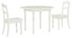 Powell® Lacey Kids 3-Piece Vanilla Dining Set-0
