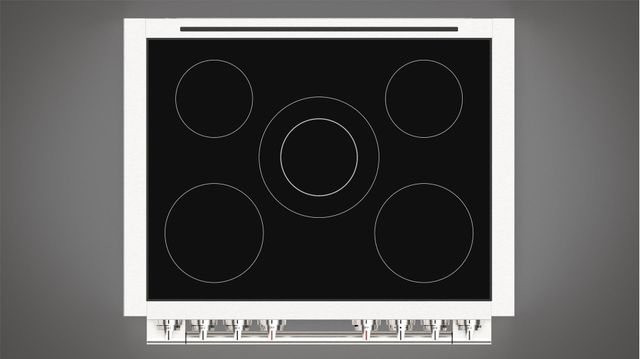Fulgor Milano Sofia 36" Stainless Steel Professional Pro Style Induction Range-3