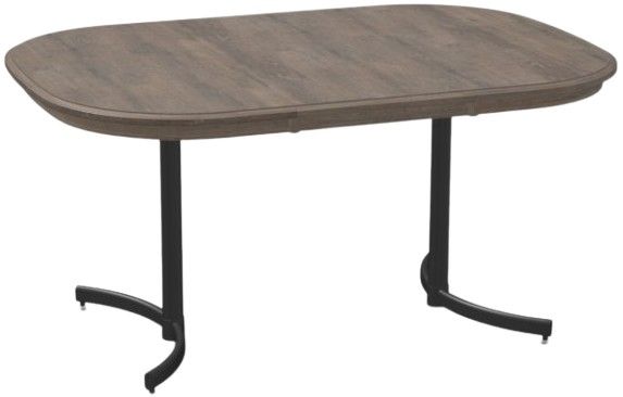 Chromcraft Customizable Marion Extendable High Pressure Laminate Dining Table-0