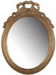 A & B Home Ornate Gold Oval Mirror-0
