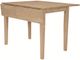 John Thomas Furniture® Customizable Select Unfinished Square Dropleaf Shaker Table-0