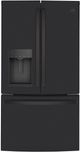 GE® 36" 22.1 Cu. Ft. Fingerprint Resistant Black Slate Counter Depth French Door Refrigerator-0