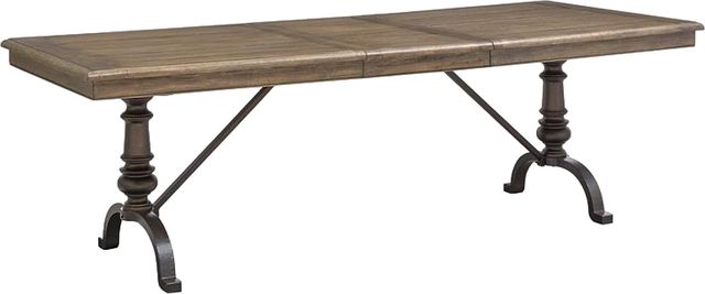 Magnussen Home® Roxbury Manor Homestead Brown 76" Rectangular Dining Table-3