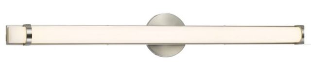 Cal® Lighting & Accessories Brushed Steel Vanity Light-0