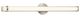 Cal® Lighting & Accessories Brushed Steel Vanity Light-0