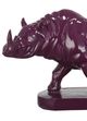 A & B Home Purple Rhinoceros -1