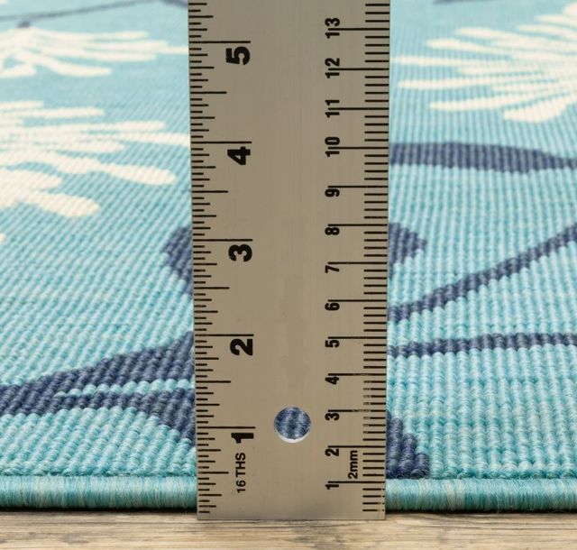 Oriental Weavers™ Meridian Blue 5'x8' Area Rug-2