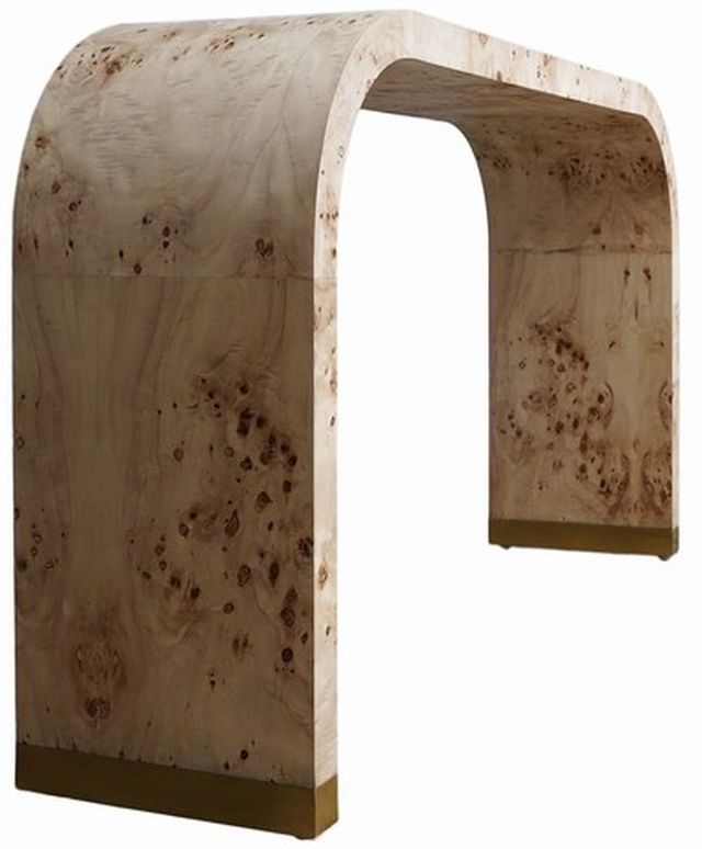LR Home Console Brown Console Table-0