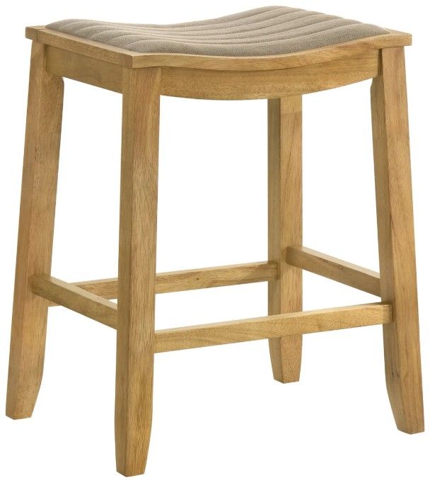 Armen Living Iyani Amber Glow/Twilight Taupe Counter Stool-0