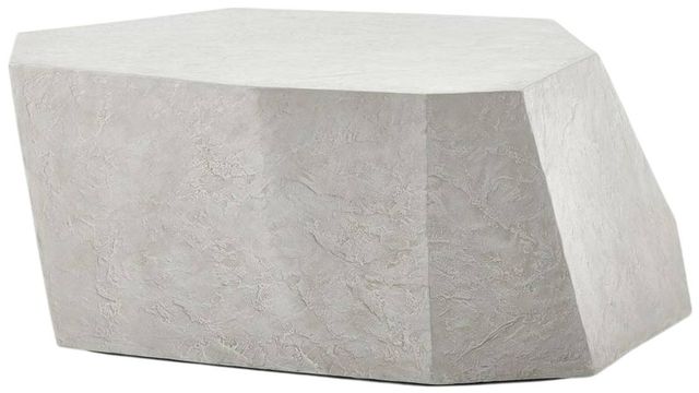 Uttermost® Parra Limestone Concrete Indoor-Outdoor Coffee Table-0