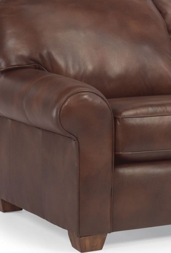 Flexsteel® Thornton Brown Sofa-1