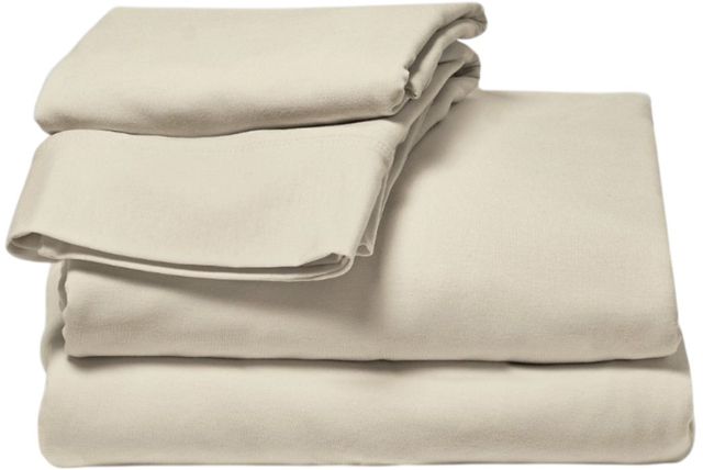 Dreamfit® DreamChill™ 3-Piece Ivory Bamboo Comfort Stretch Knit Twin Sheet Set-0