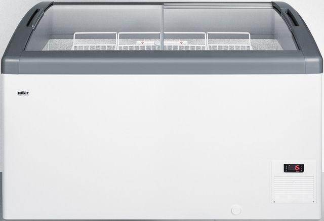 Summit® 52" 12.4 Cu. Ft. White Chest Freezer-1