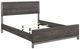 Homelegance® Zephyr Antique Silver/Brownish Gray California King Panel Bed-2