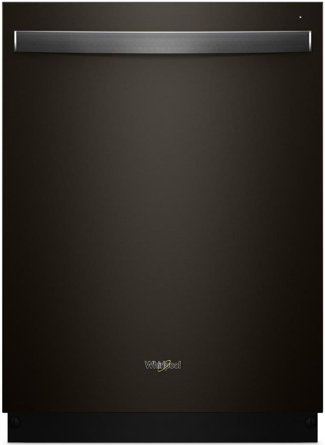 Whirlpool® 24" Fingerprint Resistant Black Stainless Steel Built-In Dishwasher-0