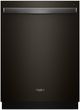 Whirlpool® 24" Fingerprint Resistant Black Stainless Steel Built-In Dishwasher-0