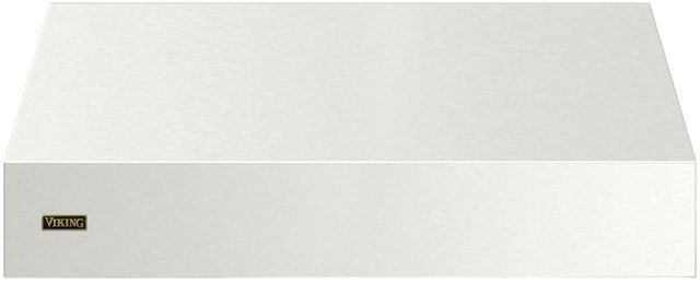 Viking 5 Series 48" Pure White Wall Mounted Range Hood with Brushed Brass Trim-0