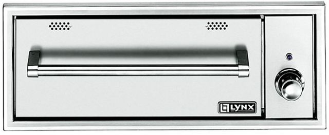 LYNX® Professional 30" Stainless Steel Outdoor Warming Drawer-0