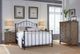 Kincaid® Acquisitions Garden Black King Metal Rod Bed-2