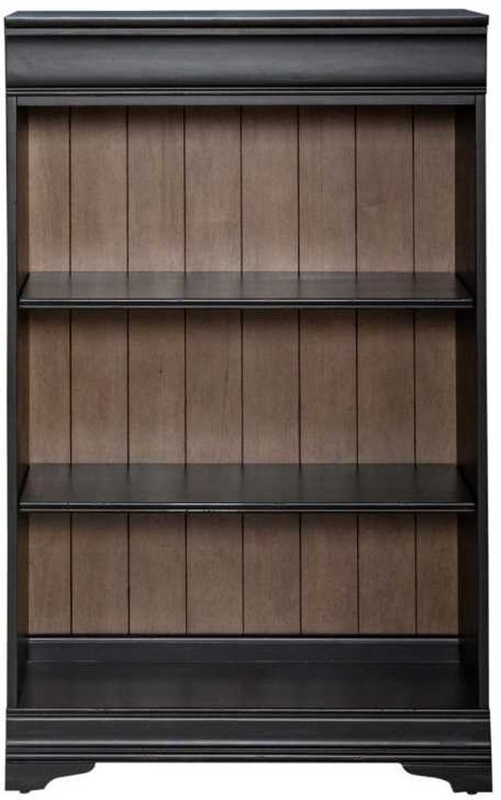 Liberty Furniture Meritage Aged Charcoal/Caramel 48" Bookcase-2