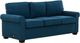 Primo™ International Cale Navy Blue Queen Sleeper Sofa with USBs/Outlets-1