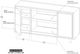 International Furniture Direct Savia Brown 62" TV Stand-2