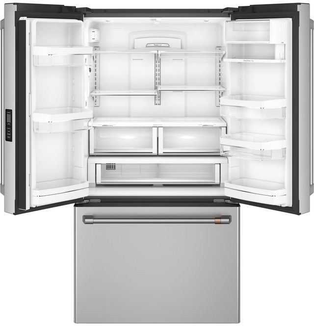 Café™ 36 in.  23.1 Cu. Ft. Stainless Steel Counter Depth French Door Refrigerator-1