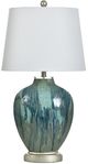 Stylecraft Iguazu Falls Blue Accent Table Lamp-0