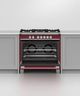 Fisher & Paykel 36" Red Pro Style Natural Gas Range-4