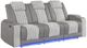 Global Furniture USA U8000 Corduroy Power Recliner Sofa with Reading Light-0
