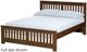 Crate Designs™ Furniture Brindle Twin Shaker Bed-0