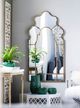 A & B Home Weathered Gold Garden Mirror-4