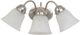 YHD Satin Nickel/White Style 2 Incandescent Bathroom Vanity Lighting-3