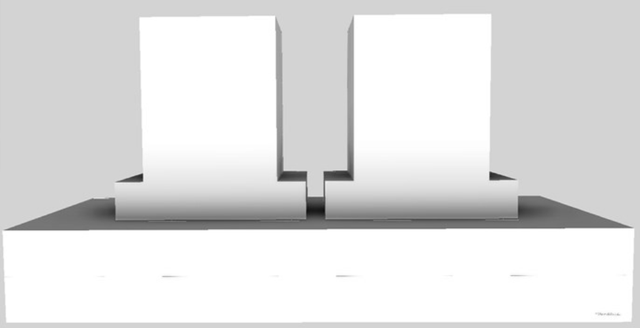 Vent-A-Hood® 60" White Contemporary Island Range Hood-0
