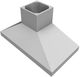 Vent-A-Hood® Euroline Pro 54" Stainless Steel Island Range Hood-1