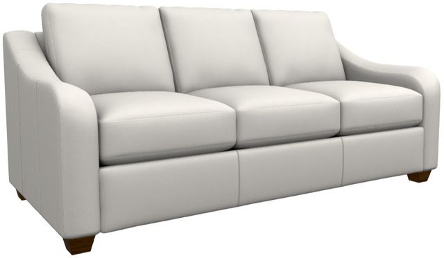 La-Z-Boy® Charlie Ivory Leather Sofa-0