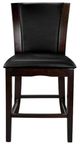 Homelegance® Daisy Dark Brown/Espresso Counter Height Chair-2