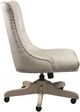 Riverside Furniture Maisie Champagne/White Upholstered Desk Chair-3