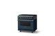 Viking® 5 Series 36" Squall Pro Style Dual Fuel (NG) Range with Polished Chrome Trim-2