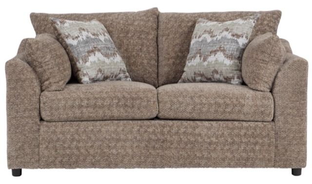 Hughes Furniture® 13900 Plunge Toffee Loveseat-0