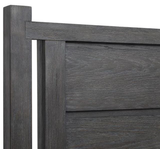 Magnussen Home® Plum Creek Ravenwood Black California King Panel Storage Bed -3