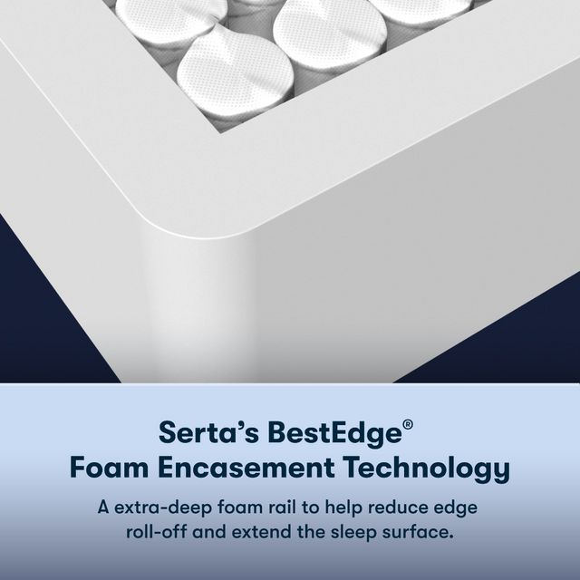 Serta® Perfect Sleeper® Cobalt Calm 14.5" Wrapped Coil Medium Pillow Top Twin XL Mattress-7